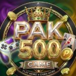 PKR500 Game registration page with mobile number signup form